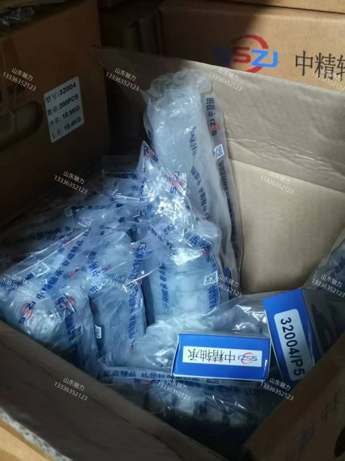 Various types of bearings