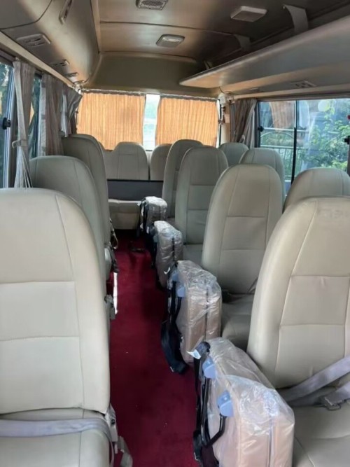 Used Coaster buses, 20-30 seats.